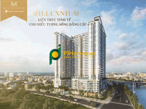 107m2 - 3 PN - 2 WC - Căn hộ ở - Masteri Millennium - Quận 4