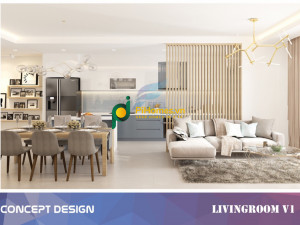 119m2 - 3 PN - 2 WC - Căn hộ ở - TNR The Gold View - Quận 4